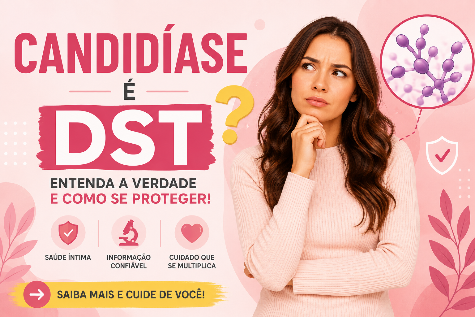 Candidíase é DST