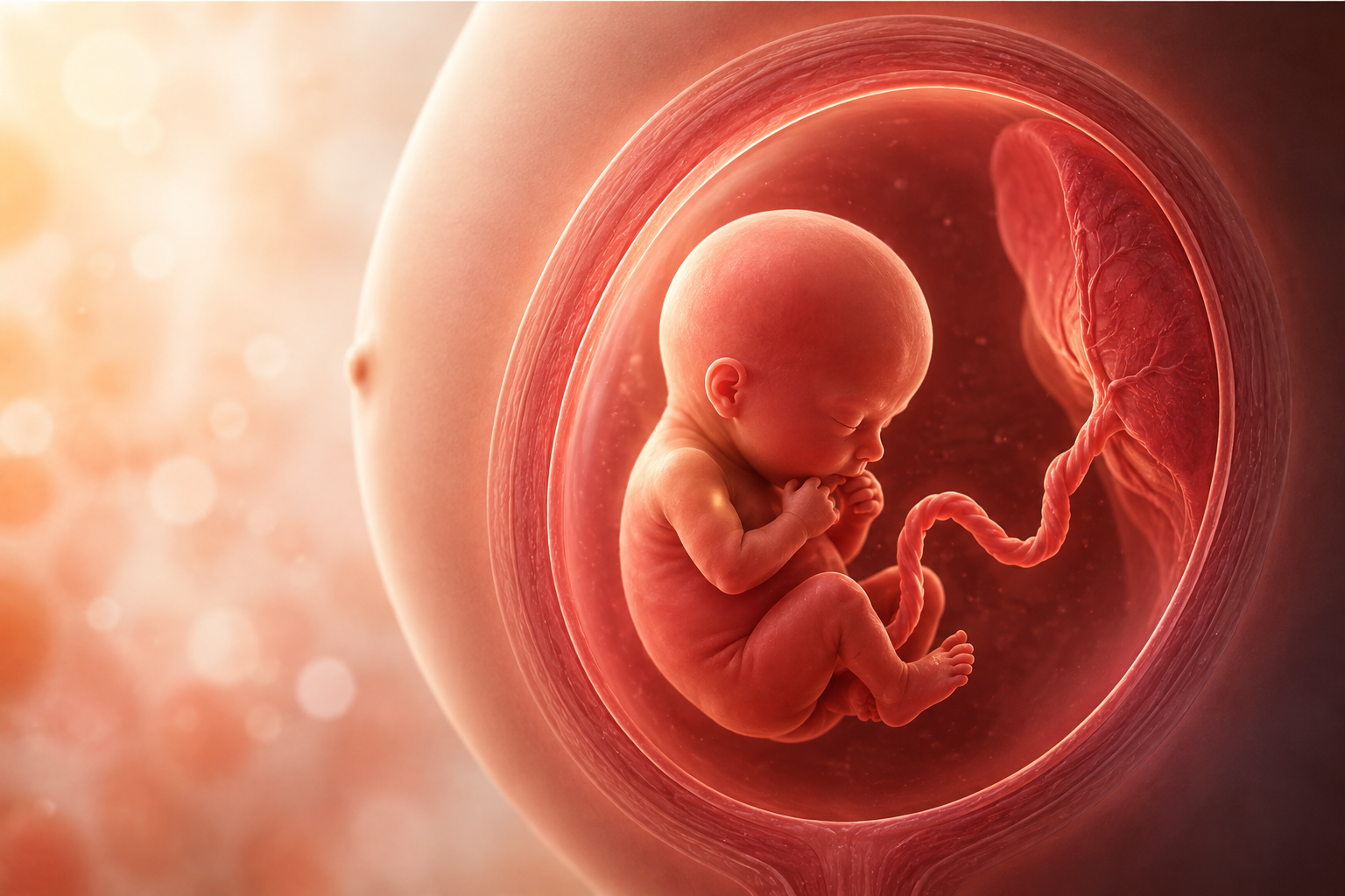 imagem com o Desenvolvimento do bebê semana a semana dentro da barriga