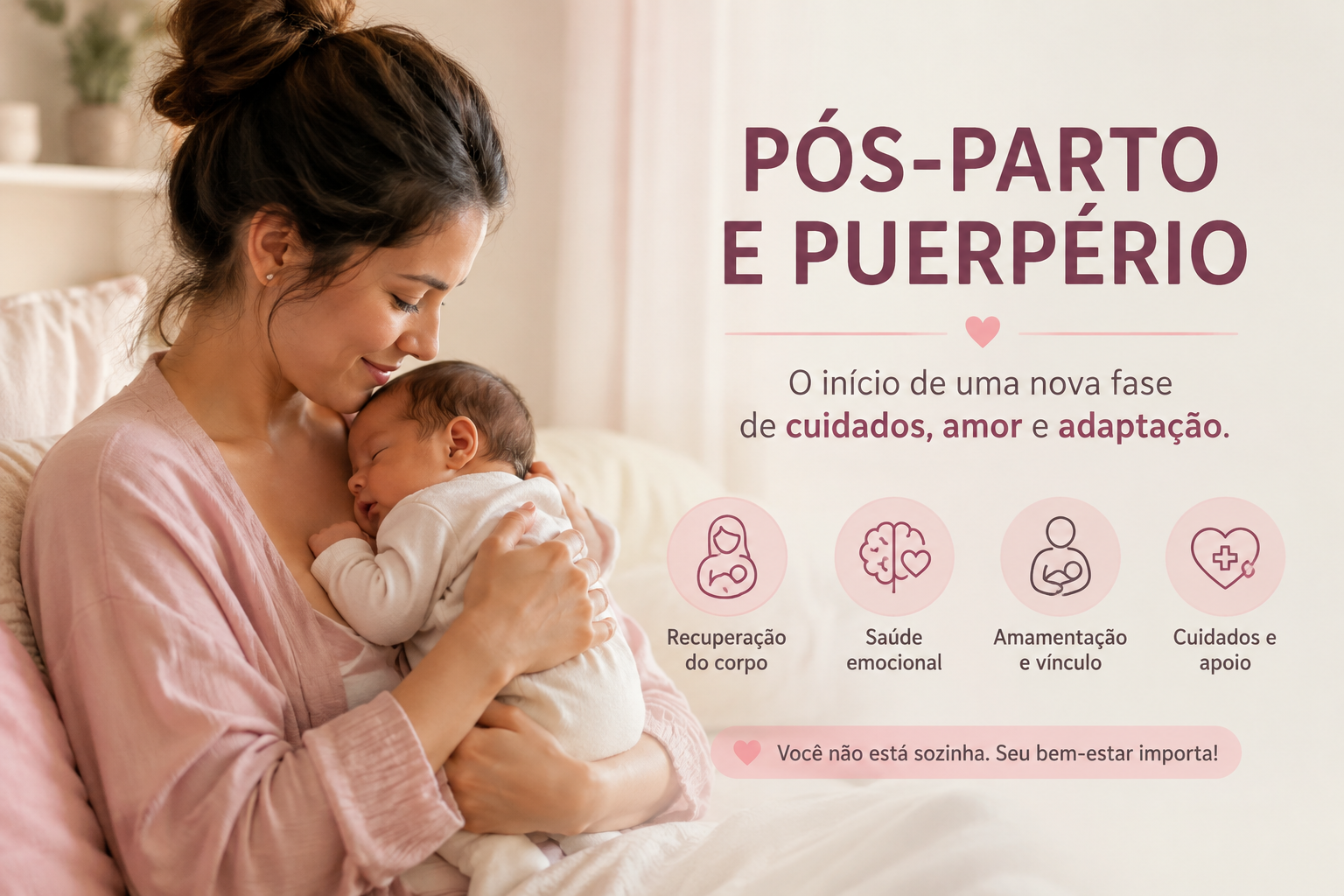 Pós-Parto Amor, Cuidado e Adaptação