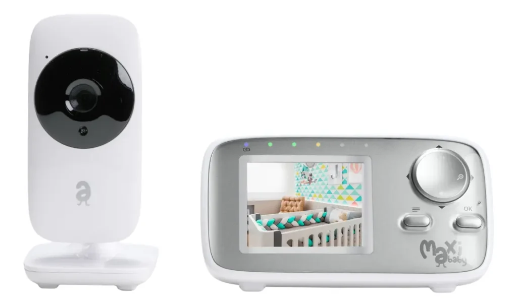 Babá Eletrônica Sem Fio Visão Noturna Zoom Baby ON Maxi Baby